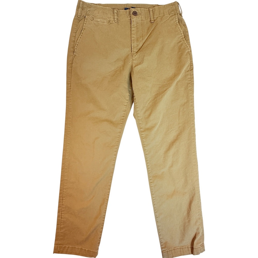American Eagle Chino Pants Mens 31x30 Khaki Flex Slim Straight